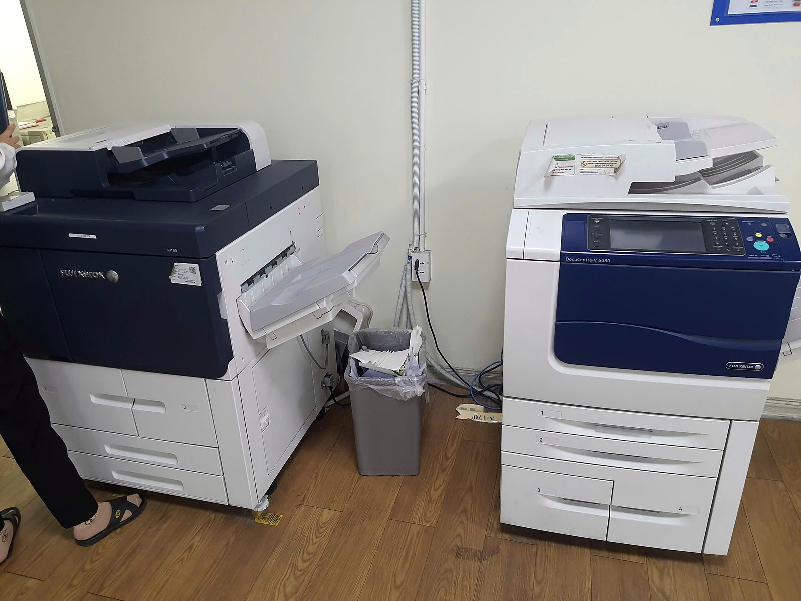 Fuji Xerox B9100 và DocuCentre-V 6080 đang hoạt động ổn định