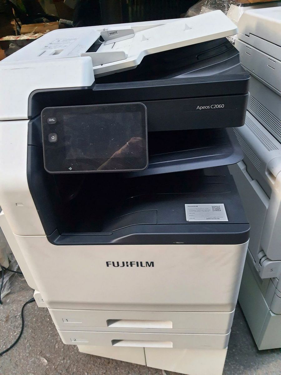 Bảng điều khiển cảm ứng của máy photocopy Fujifilm Apeos C2060