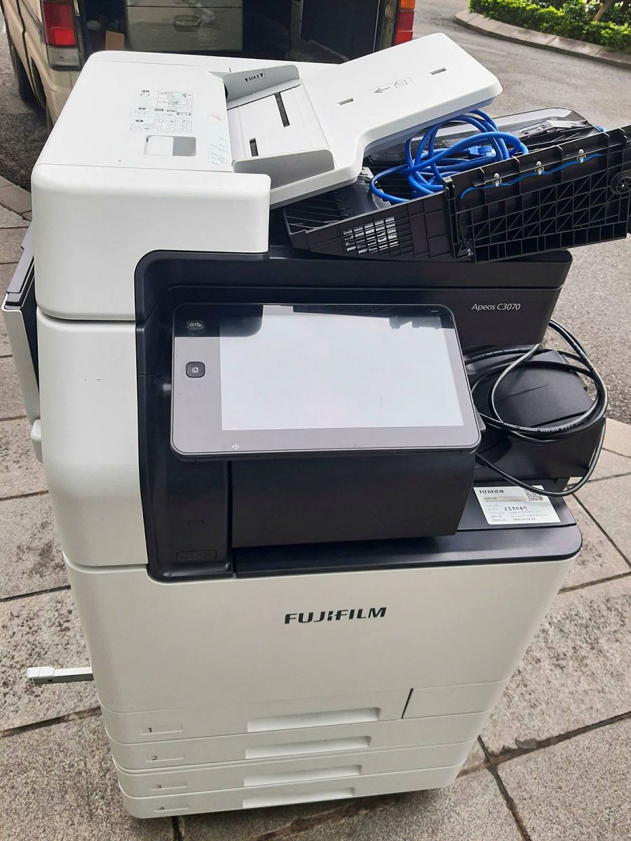 Giao máy photocopy cho khách thuê tại Hà Nội