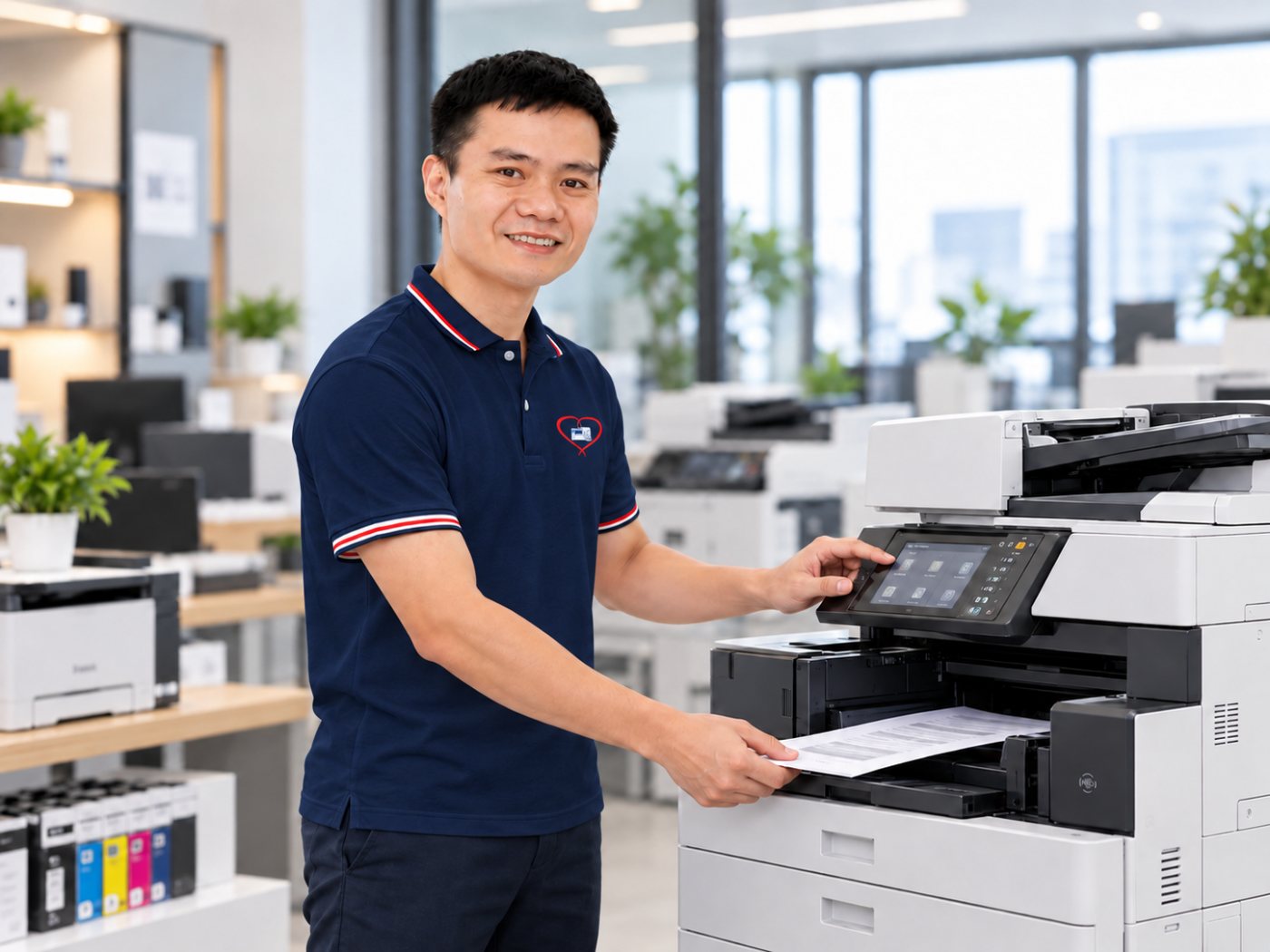 Hướng dẫn sử dụng máy photocopy sau khi lắp đặt