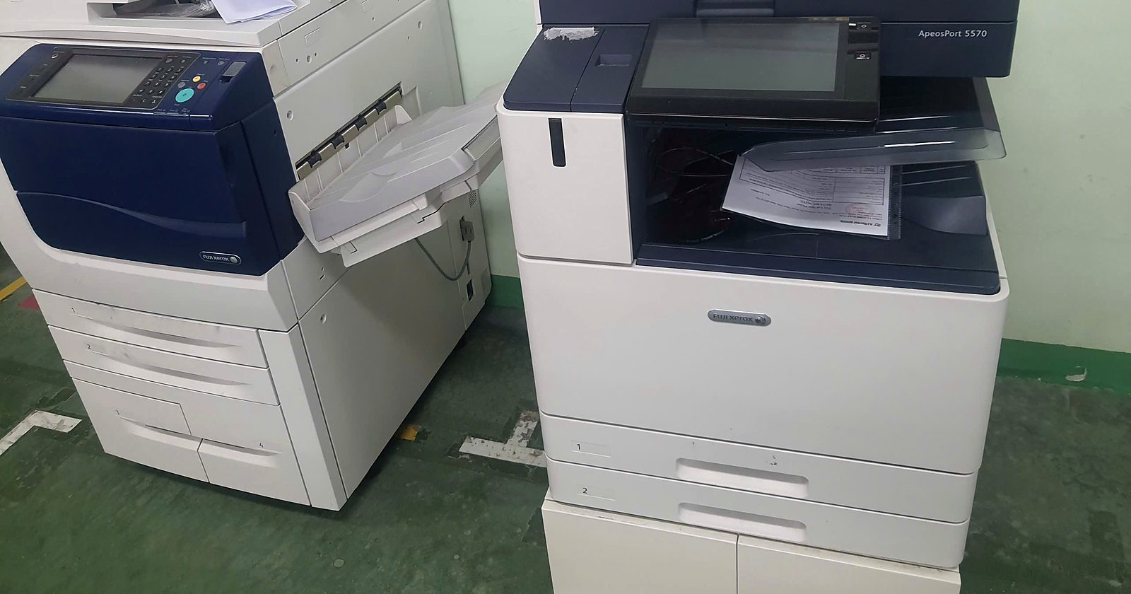 Fuji Xerox ApeosPort 5570 đặt tại khu nhà xưởng