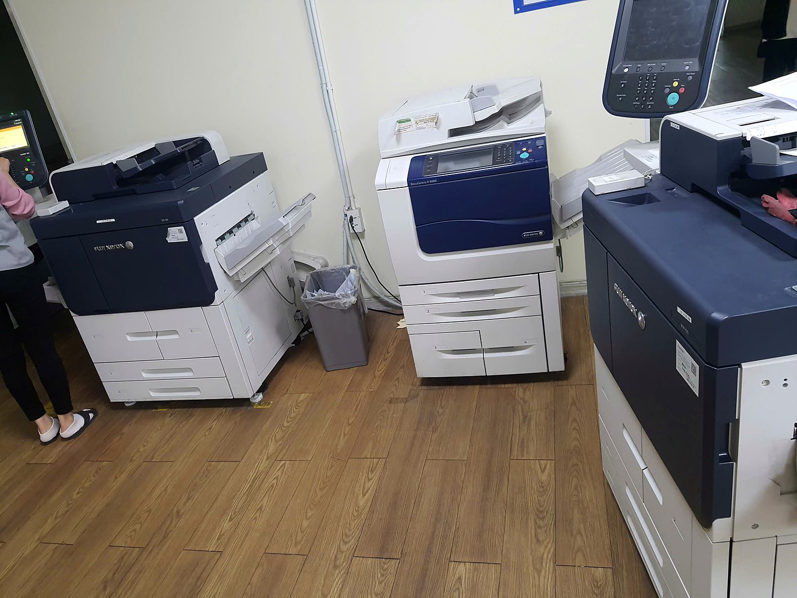 Phòng in với Fuji Xerox B9100 và DocuCentre-V 6080