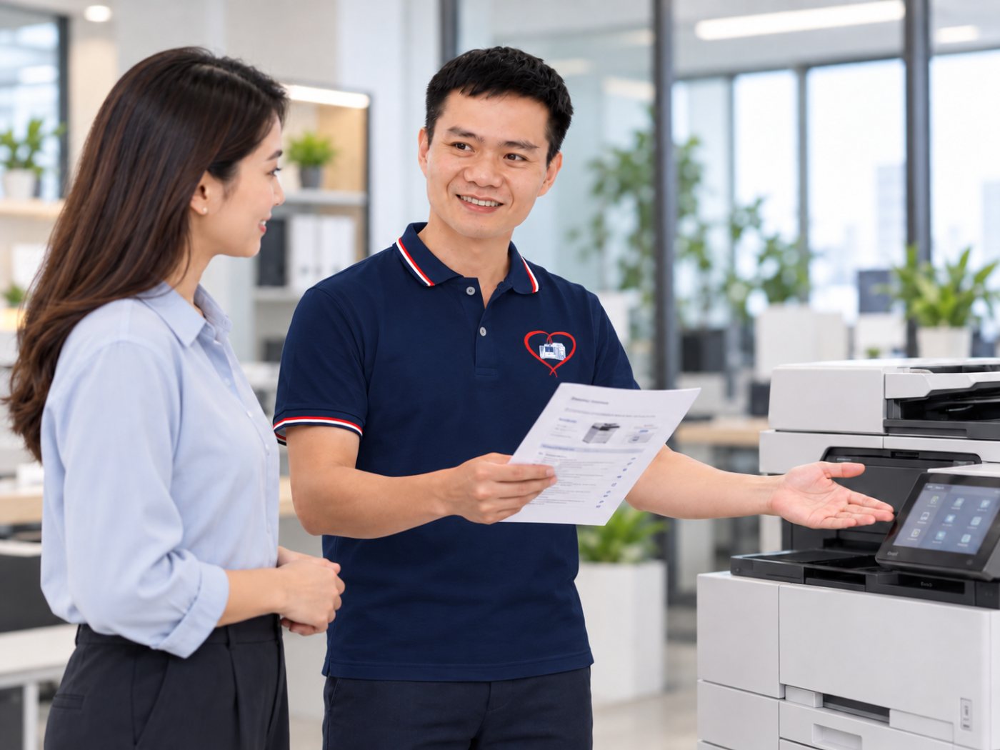 Tư vấn thuê máy photocopy cho văn phòng